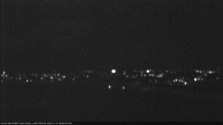Lake Travis webcam, November 27, 2023 6:45 PM CT