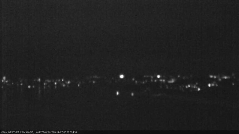 Lake Travis webcam, November 27, 2023 7:00 PM CT