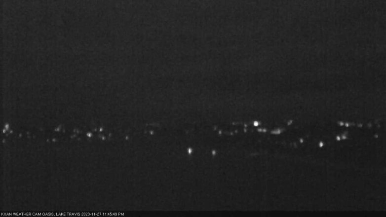Lake Travis webcam, November 27, 2023 11:45 PM CT