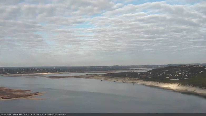 Lake Travis webcam, November 28, 2023 9:00 AM CT