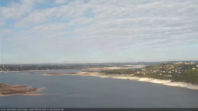 Lake Travis webcam, November 28, 2023 10:00 AM CT