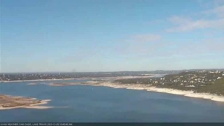 Lake Travis webcam, November 28, 2023 10:45 AM CT