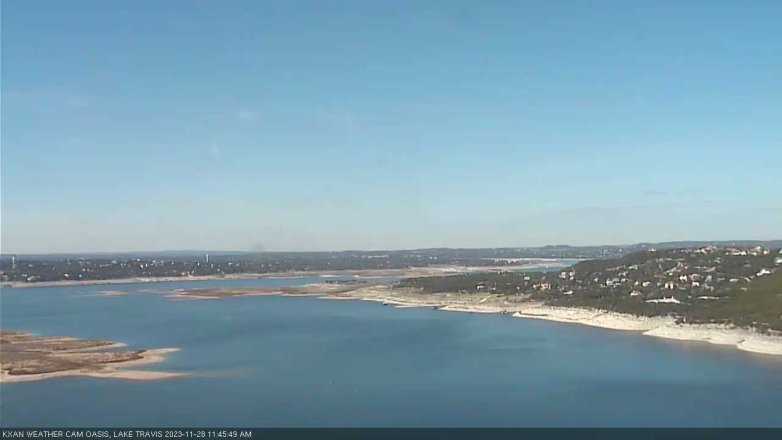 Lake Travis webcam, November 28, 2023 11:45 AM CT
