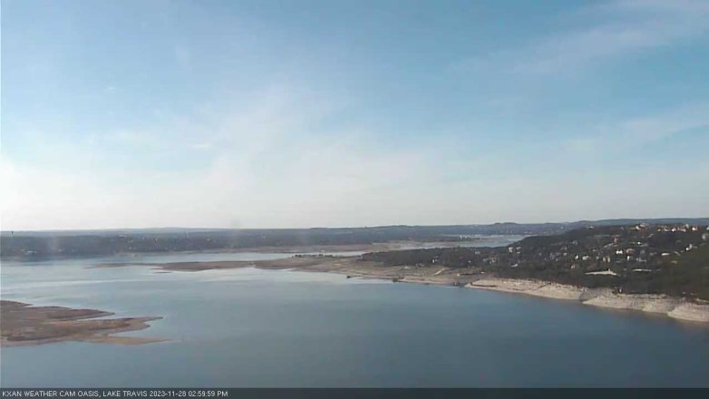 Lake Travis webcam, November 28, 2023 3:00 PM CT