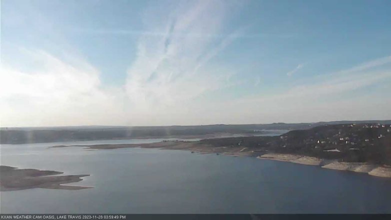 Lake Travis webcam, November 28, 2023 4:00 PM CT