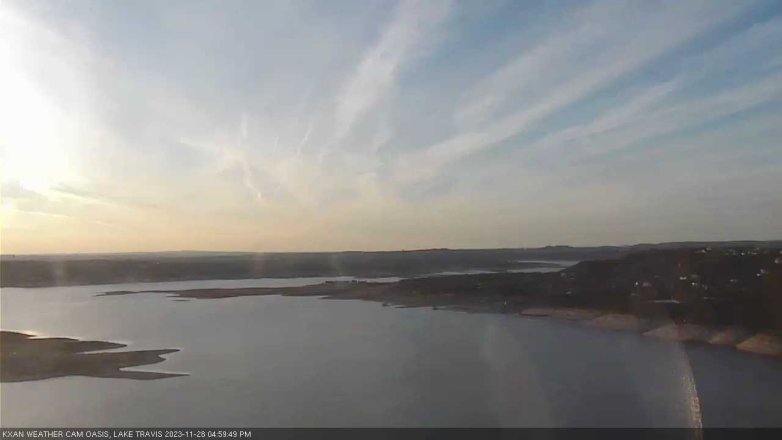 Lake Travis webcam, November 28, 2023 5:00 PM CT