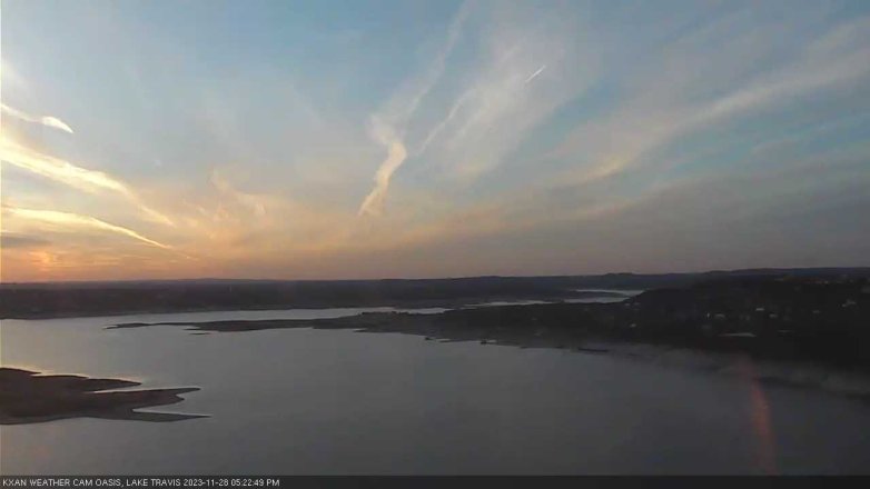 Lake Travis webcam, November 28, 2023 5:25 PM CT