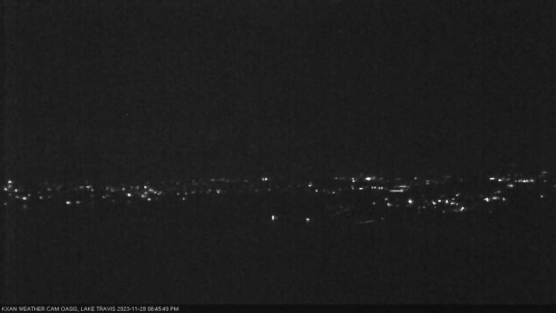 Lake Travis webcam, November 28, 2023 6:45 PM CT