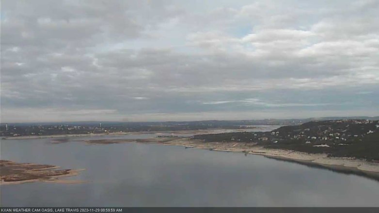 Lake Travis webcam, November 29, 2023 9:00 AM CT