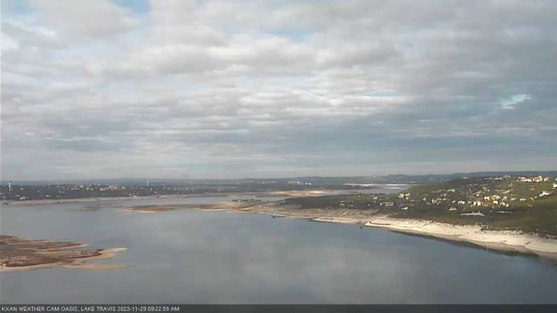 Lake Travis webcam, November 29, 2023 9:25 AM CT