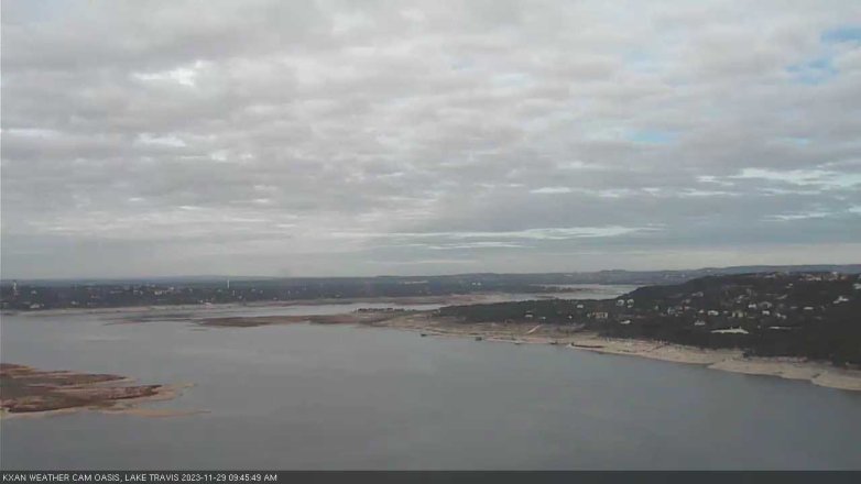 Lake Travis webcam, November 29, 2023 9:45 AM CT