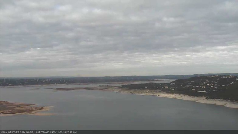 Lake Travis webcam, November 29, 2023 10:25 AM CT