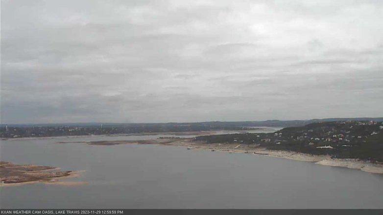 Lake Travis webcam, November 29, 2023 1:00 PM CT