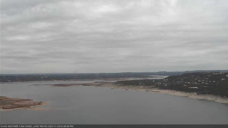 Lake Travis webcam, November 29, 2023 1:45 PM CT