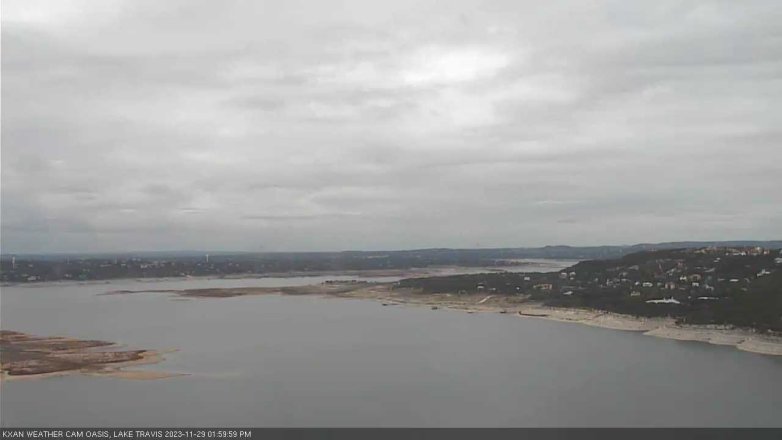 Lake Travis webcam, November 29, 2023 2:00 PM CT
