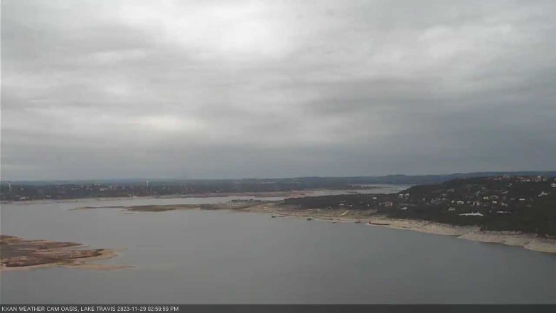Lake Travis webcam, November 29, 2023 3:00 PM CT
