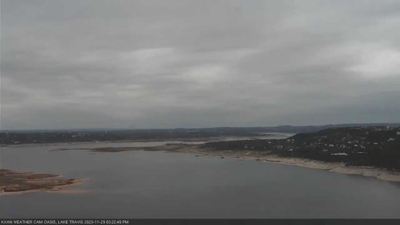 Lake Travis webcam, November 29, 2023 3:25 PM CT