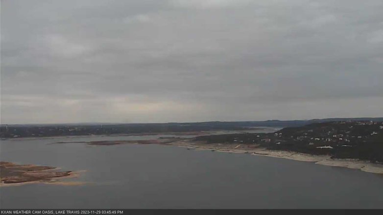 Lake Travis webcam, November 29, 2023 3:45 PM CT