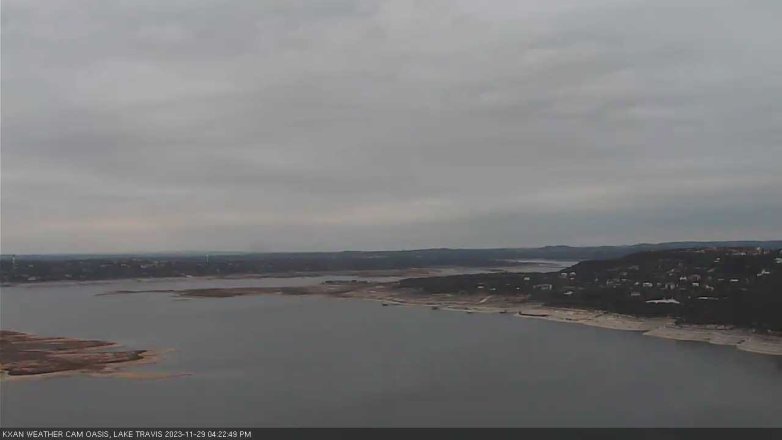 Lake Travis webcam, November 29, 2023 4:25 PM CT