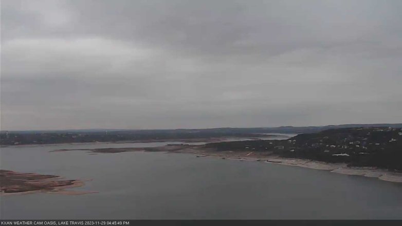Lake Travis webcam, November 29, 2023 4:45 PM CT