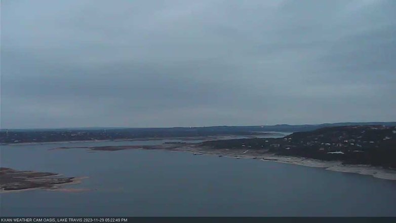 Lake Travis webcam, November 29, 2023 5:25 PM CT