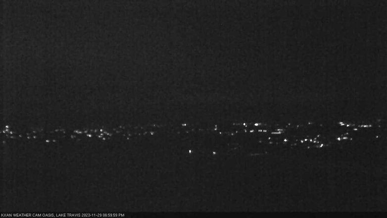 Lake Travis webcam, November 29, 2023 7:00 PM CT