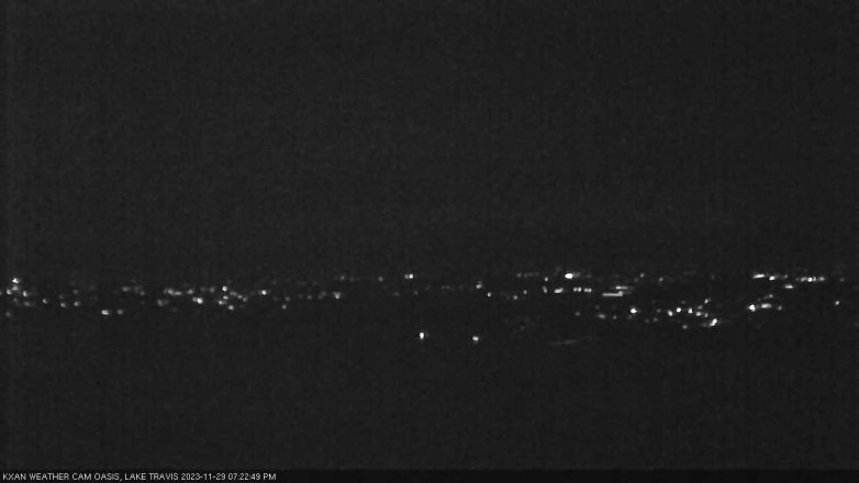 Lake Travis webcam, November 29, 2023 7:25 PM CT