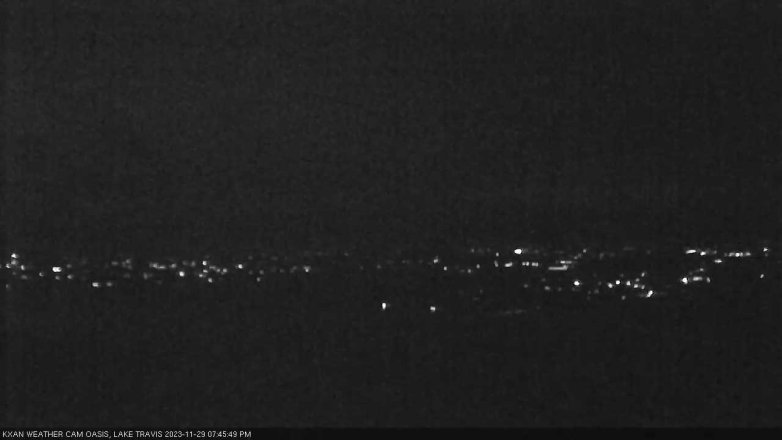 Lake Travis webcam, November 29, 2023 7:45 PM CT