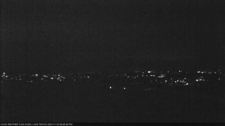 Lake Travis webcam, November 29, 2023 9:45 PM CT