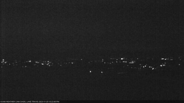 Lake Travis webcam, November 29, 2023 10:25 PM CT