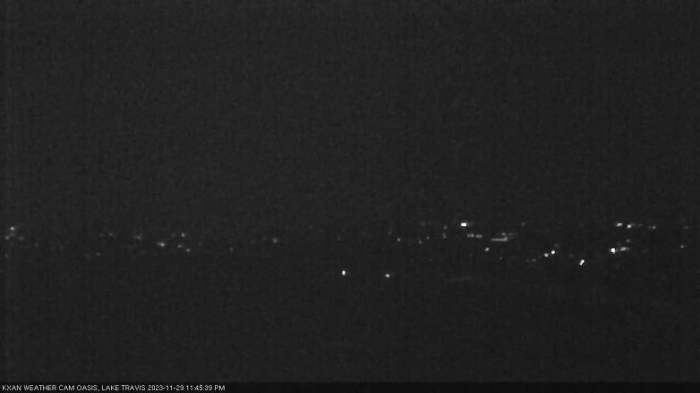 Lake Travis webcam, November 29, 2023 11:45 PM CT