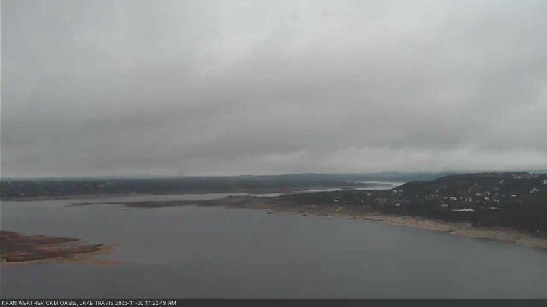 Lake Travis webcam, November 30, 2023 11:25 AM CT