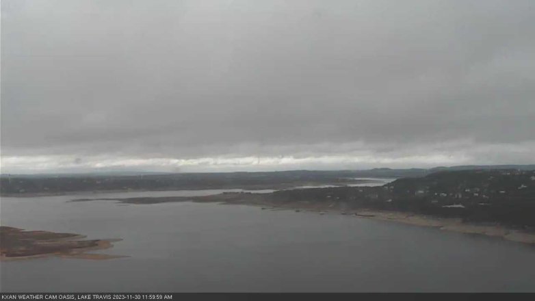 Lake Travis webcam, November 30, 2023 12:00 PM CT
