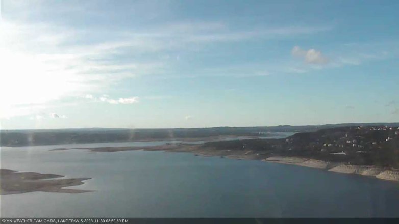 Lake Travis webcam, November 30, 2023 4:00 PM CT