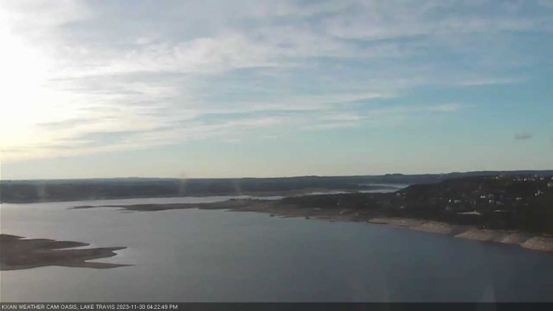 Lake Travis webcam, November 30, 2023 4:25 PM CT