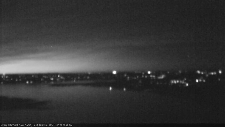 Lake Travis webcam, November 30, 2023 6:25 PM CT