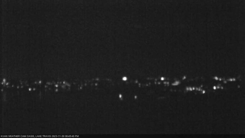 Lake Travis webcam, November 30, 2023 6:45 PM CT