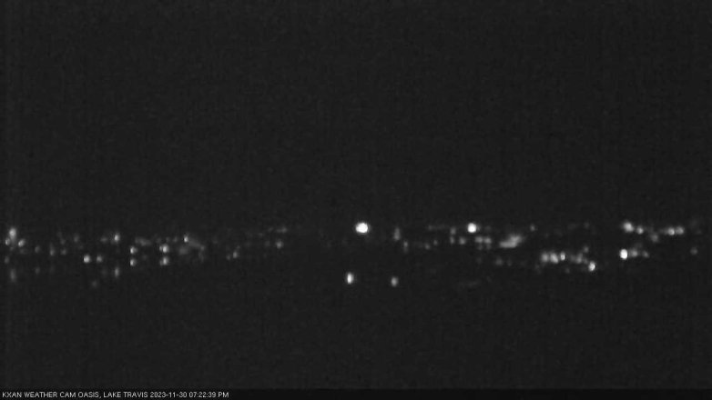 Lake Travis webcam, November 30, 2023 7:25 PM CT
