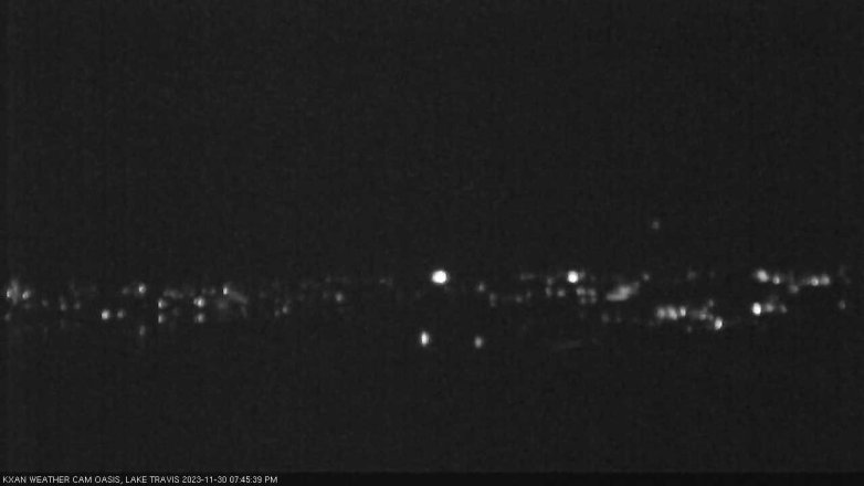 Lake Travis webcam, November 30, 2023 7:45 PM CT
