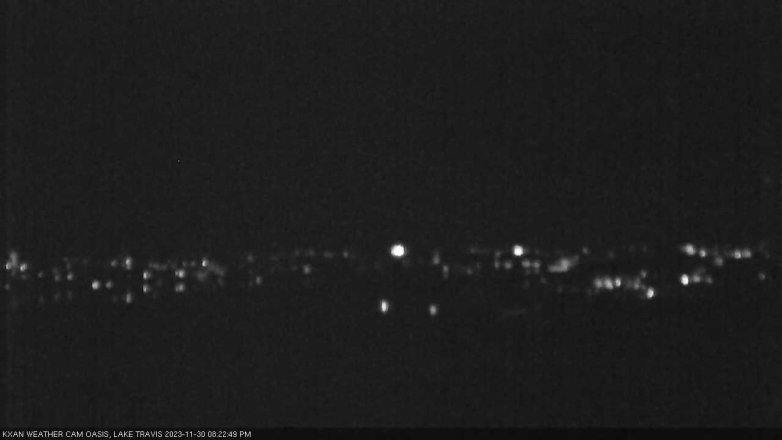 Lake Travis webcam, November 30, 2023 8:25 PM CT