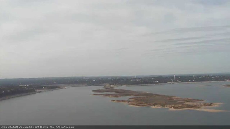 Lake Travis webcam, December 2, 2023 11:00 AM CT