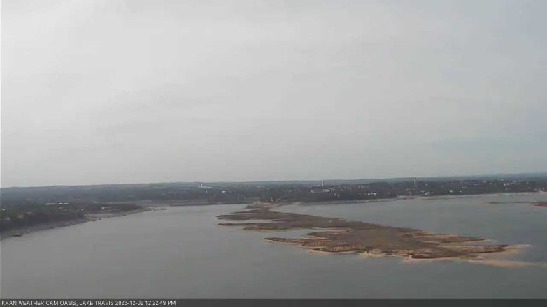 Lake Travis webcam, December 2, 2023 12:25 PM CT