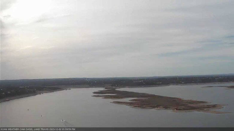 Lake Travis webcam, December 2, 2023 2:00 PM CT