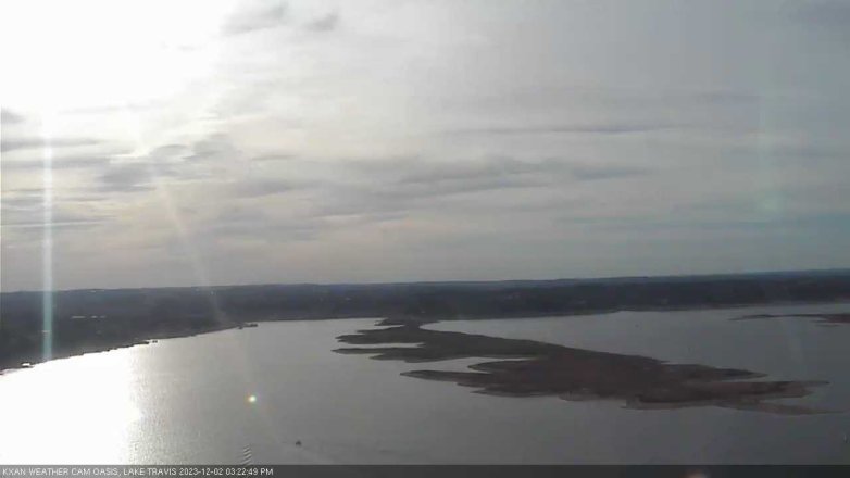 Lake Travis webcam, December 2, 2023 3:25 PM CT