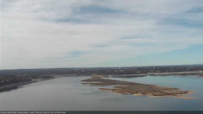 Lake Travis webcam, December 3, 2023 11:00 AM CT