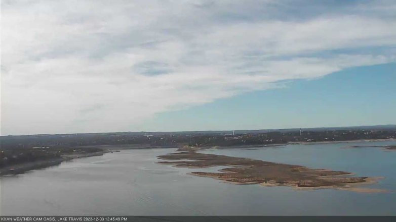 Lake Travis webcam, December 3, 2023 12:45 PM CT