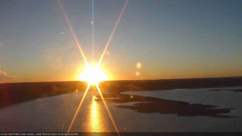 Lake Travis webcam, December 3, 2023 5:25 PM CT