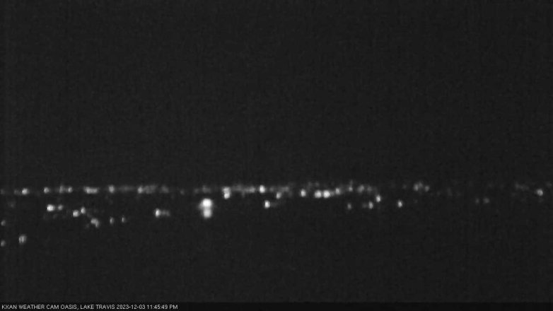 Lake Travis webcam, December 3, 2023 11:45 PM CT