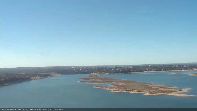 Lake Travis webcam, December 4, 2023 12:25 PM CT