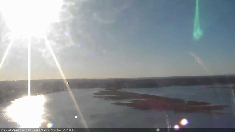 Lake Travis webcam, December 4, 2023 3:45 PM CT